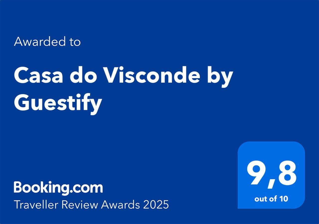 Apartament Casa Do Visconde By Guestify Guimarães Zewnętrze zdjęcie